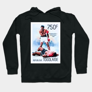 Muhammad Ali Postage Stamp Hoodie